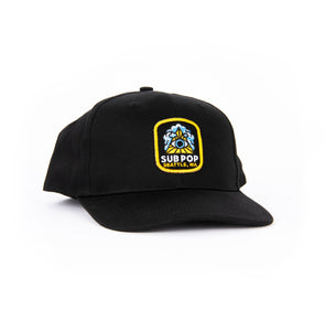 Black All Seeing Eye Snapback Hat