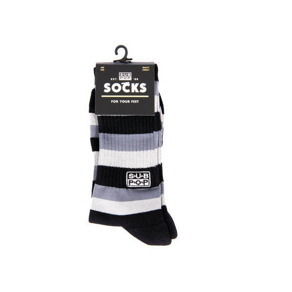 Sultan Grey Stripe Sock