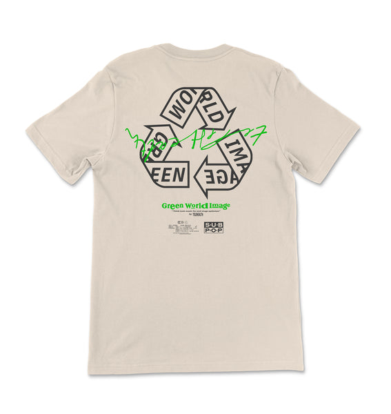 Green World Image Sand T-Shirt