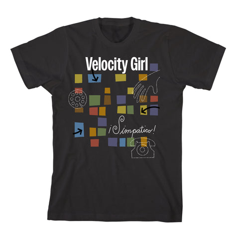 Simpatico Black T-Shirt