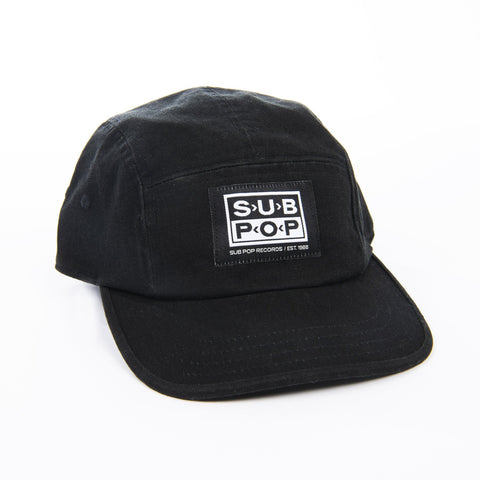 Black Logo Camper Hat